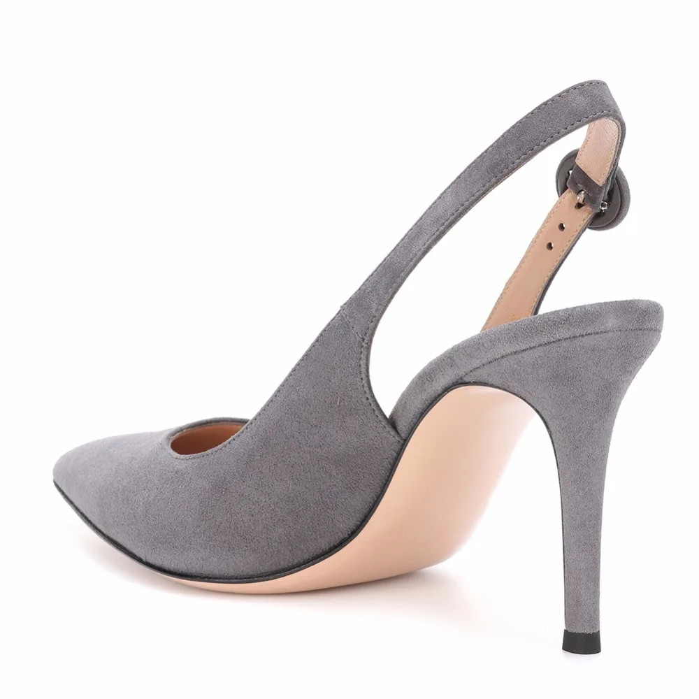 Amazon.com | CAMSSOO Women's Mary Jane Kitten Heel Pumps Round Closed Toe  Mid Low Heels Office Work Shoes Grey Velveteen Size US6 EU36 | Shoes