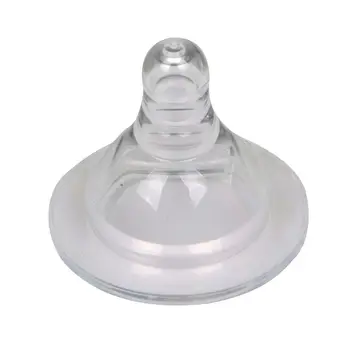 

Baby Silicone Wide-Mouth Nipple Round Cross Hole Breast Milk Feeling Nipple