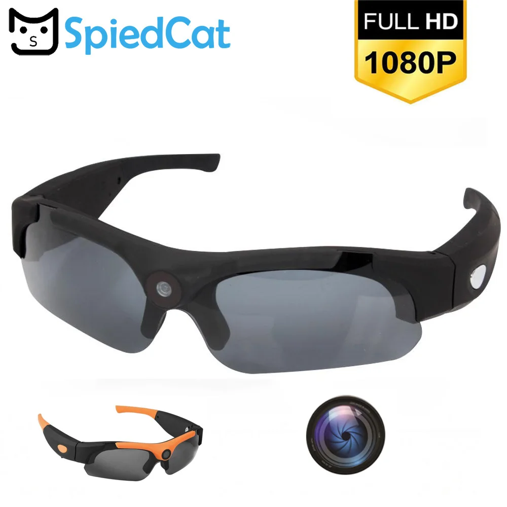 HD 1080P 120 градусов широкоугольные поляризованные линзы солнцезащитные очки камера видео рекордер спортивные солнцезащитные очки secret Cam