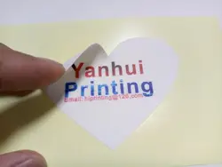 Наклейка печати этикеток