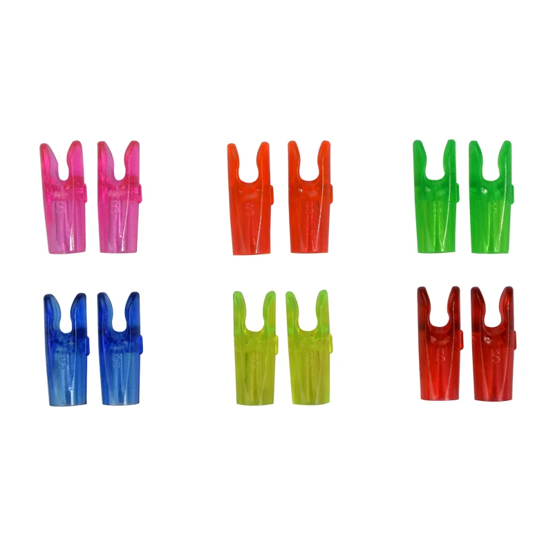 

50 Pieces Plastic S Pin ID2.6mm Nock Arrow Shaft Accessories Outdoor Hunting Shooting Archery Bow Parts