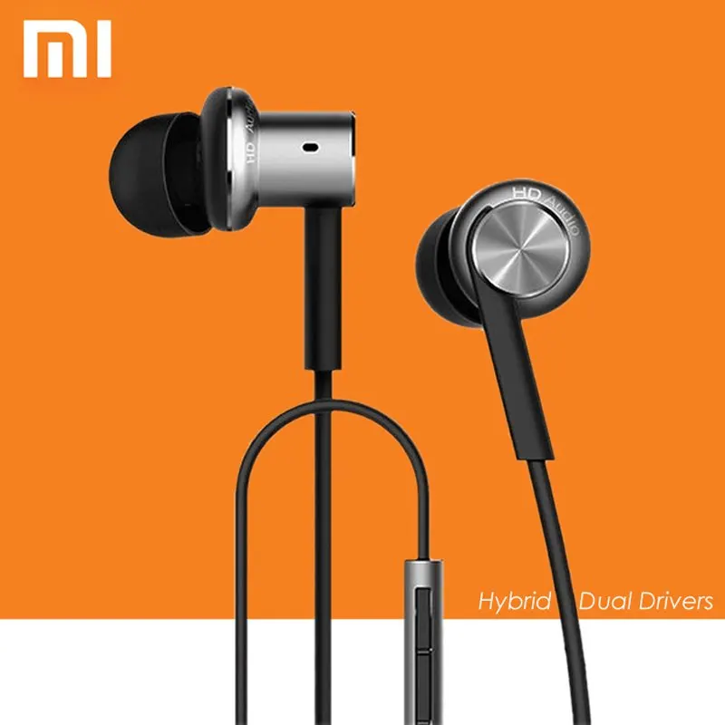Original Xiaomi Hybrid Piston 4 In-Ear HiFi Earphones Earpods Wired Control Headphones With Microphone For Phone iphone Computer