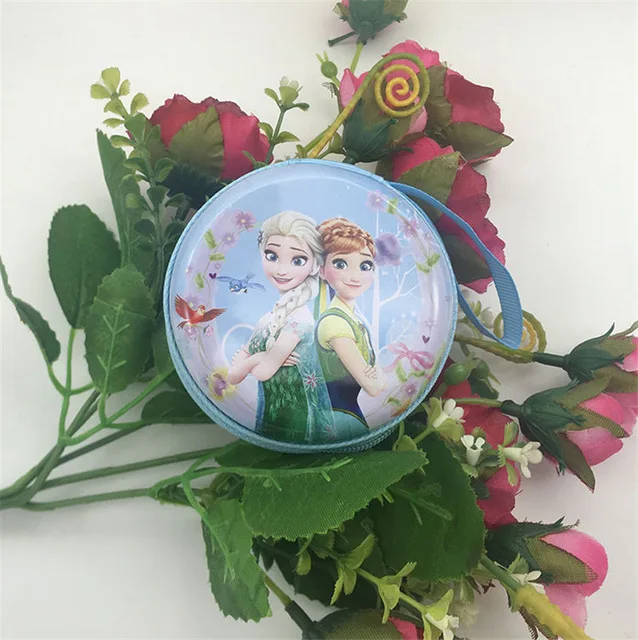 Кошелек с милыми жестяными монетами из мультфильма Холодное сердце Эльза Анна