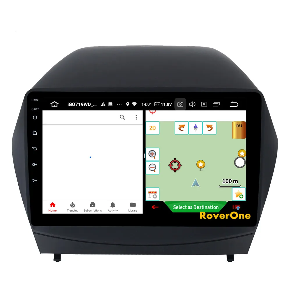Discount For Hyundai Tucson IX35 2009 - 2015 Android 9.0 Quad Core Autoradio Car Radio Stereo GPS Navigation Sat Navi Multimedia Player 12