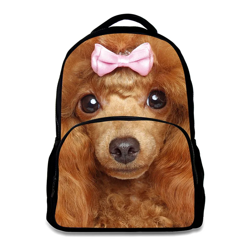 3D Pet dog printing backpacks men multifunctional fashion cool big