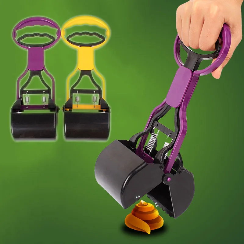 Pets Pooper Scooper for Dogs Cats Best Long Handle Scoop Portable and