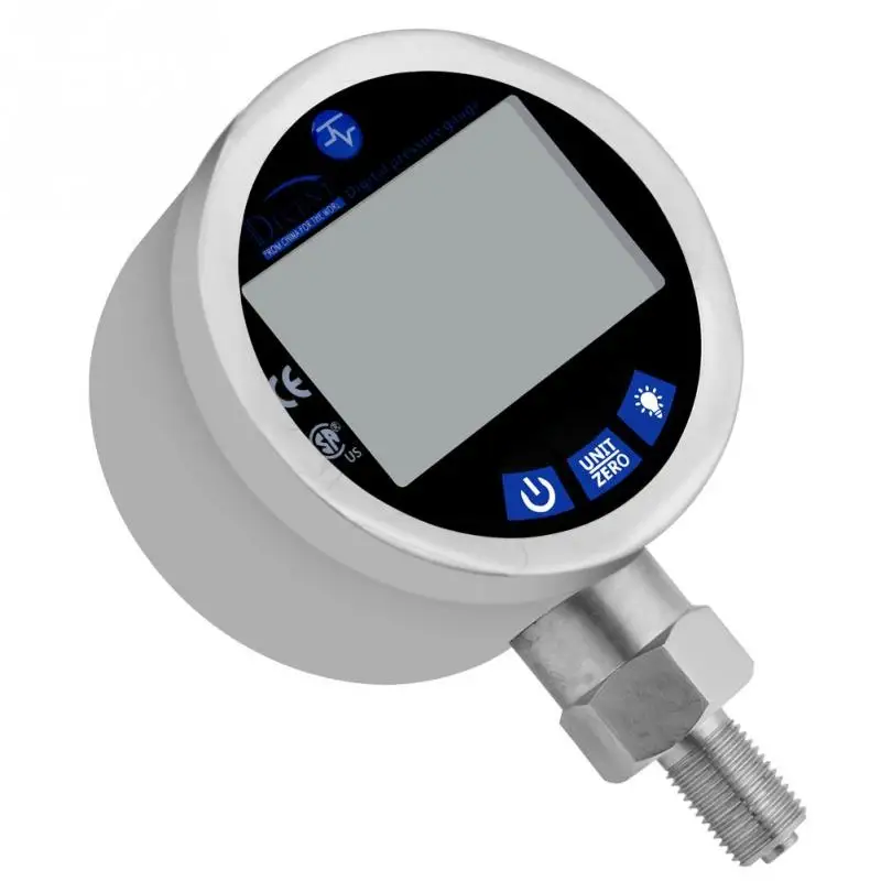 G1/4 цифровой гидравлический манометр 400BAR 0-40Mpa 10000PSI тестер измерительный прибор задний светильник Новинка