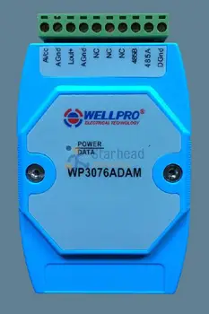 

1 Channel Isolated High Accuracy 16-bit 0-20mA 4-20mA / 0.01mA DC Current Analog Output ADAM Module RS485 Modbus, DIN Rail
