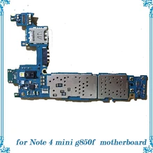 Б/у разблокированная материнская плата для samsung galaxy s5 mini g850f, замена всей функции, материнская плата с чипами, материнская плата