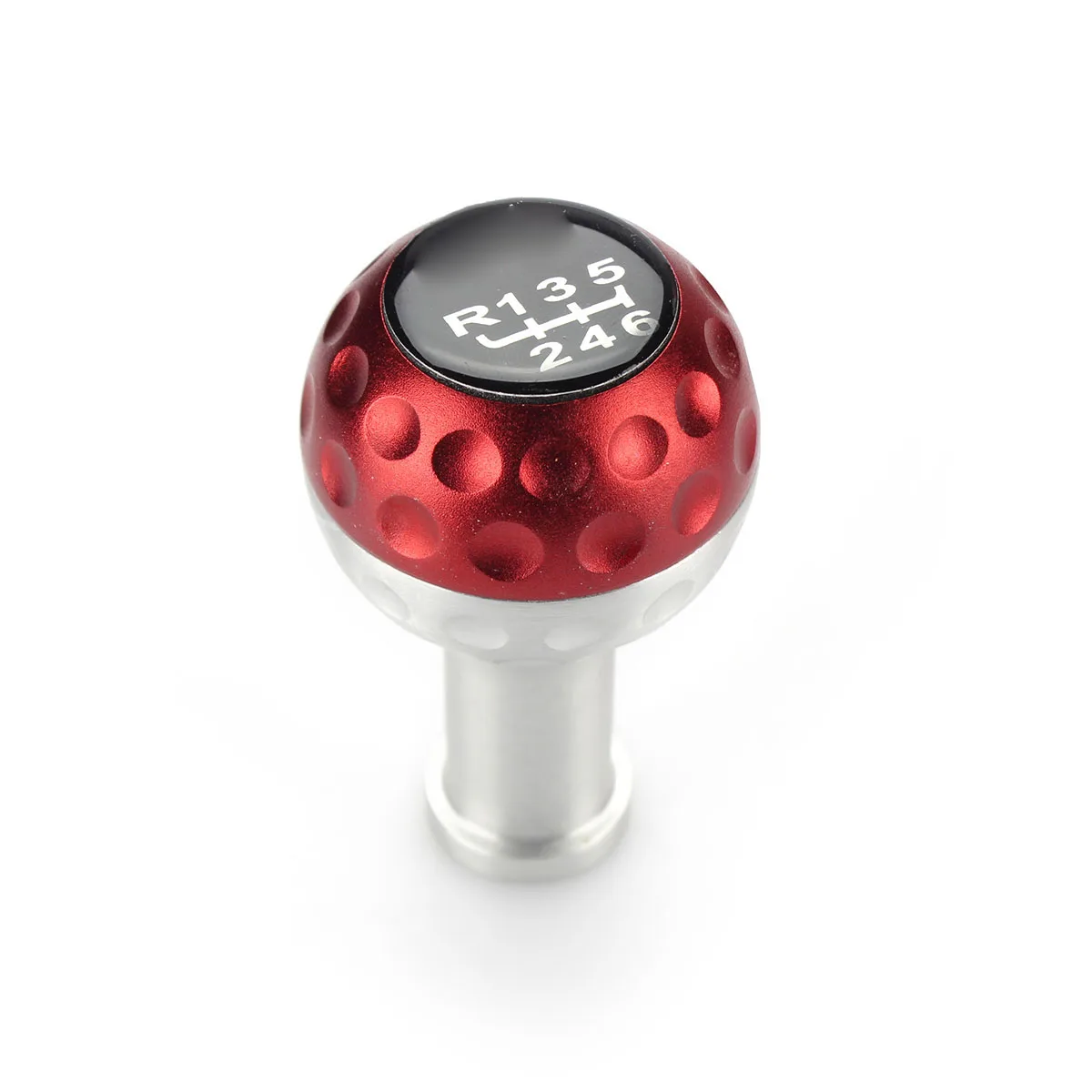 Red 5 Speed Shifter Gear Universal Manual Shift Knob VW Golf Polo Jetta CC