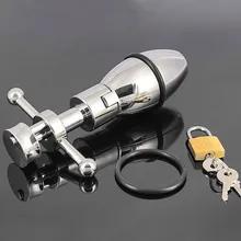 font b Anal b font Dilator 650g Metal font b Anal b font Plug With