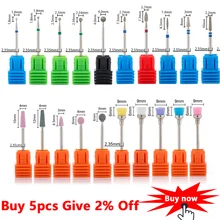 DCOVOR 1 шт. вращающееся алмазное сверло для ногтей 3/3" электрическая фреза для ногтей инструмент для маникюра и педикюра аксессуары для ногтей