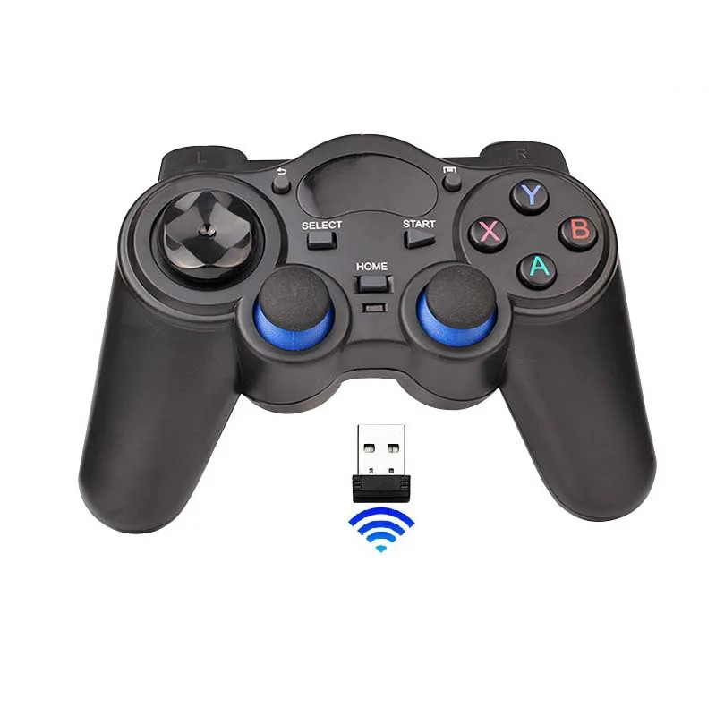 

2.4GHz Wireless Gamepad Game Controller for PC, Raspberry Pi, RetroPie, Android Smart TV Box, Tablet PC, PS3