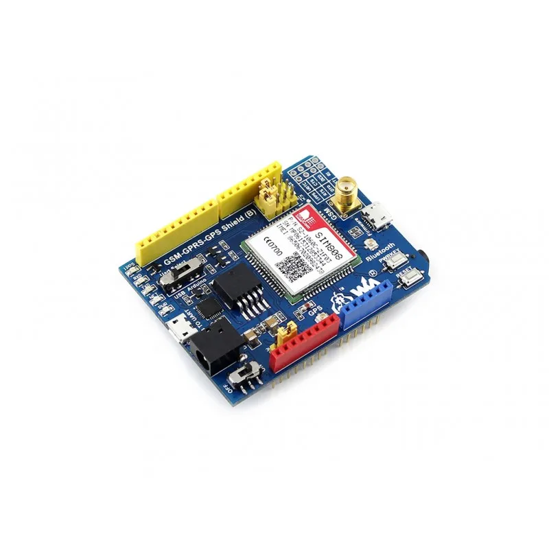 GSM/GPRS/GPS Щит (B) GSM Телефон Quad band Модуль SIM808 Bluetooth 850/EGSM 900/DCS 1800/PCS 1900 МГц|phones with gps