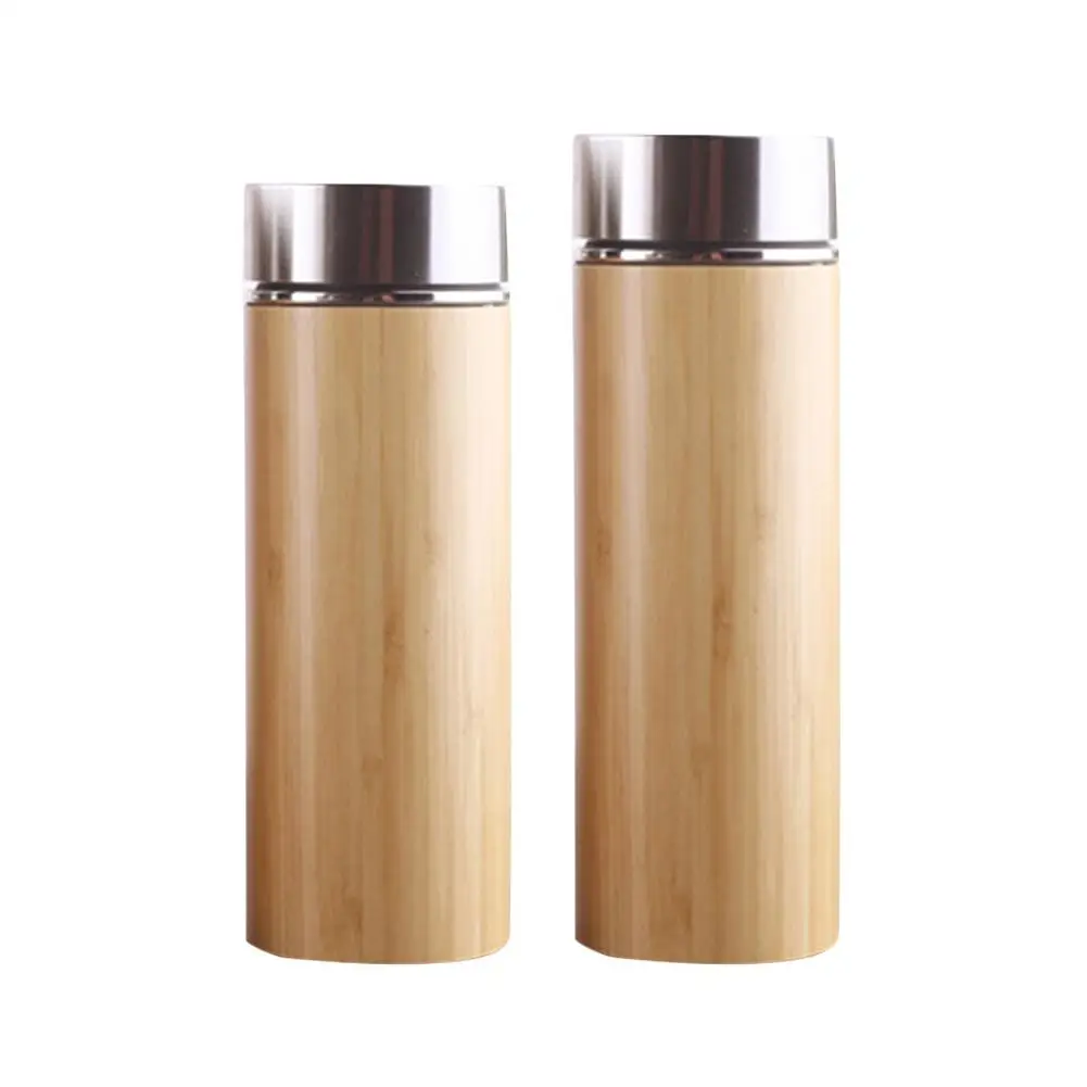 

Vacuum Flask 12h Stainless Steel Creative Bamboo Shell Business Personality Cup Household Drink Cups