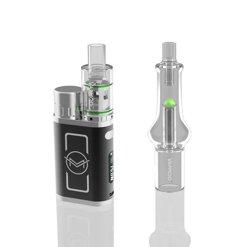 

Authentic VapMod Mini Dabber plus Kit 35W Adjustable Wattage Vaporizer TC Box Mod For Wax Vape R13 Atomizer Tank E Cigarette