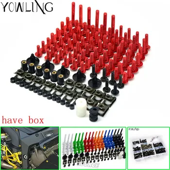 

Motorcycle Scooters Fairing Body Work Bolts Nuts Spire Speed Fastener Clips Screw for ducati 959 Panigale 2016 Desmosedici RR