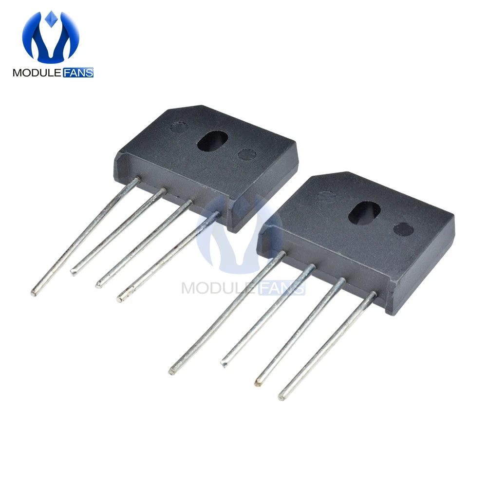 5PCS Diode Bridge Rectifier KBU1510 KBU 1510 DIP KBU-1510 15A 1000V Ponte Retificador Electronica Componentes Diy Electronic