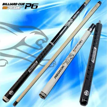 

NEW PREOAIDR 3142 P6 Break Punch & Jump Cues 58 inch Billiard Stick 13mm Tips Black/White Colors Professional Black 8 China 2019