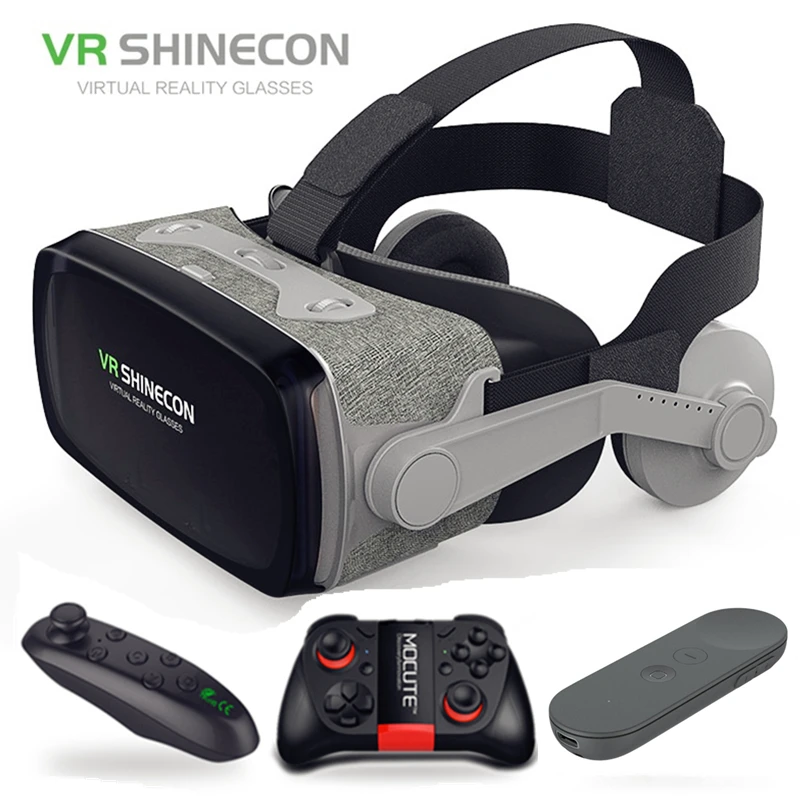 Шлем виртуальной реальности Shinecon 3D очки для смартфонов|3D реальности| |