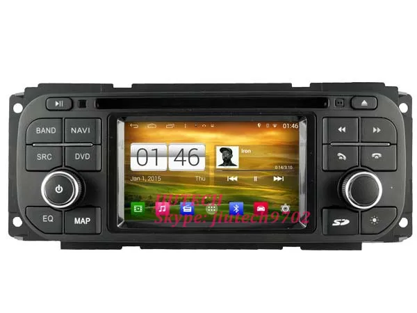 S160 Android Car DVD for Jeep Grand Cherokee Wrangler GPS Navigation Satnav for jeep Car Radio DVD player Headunit MP3 Wifi BT