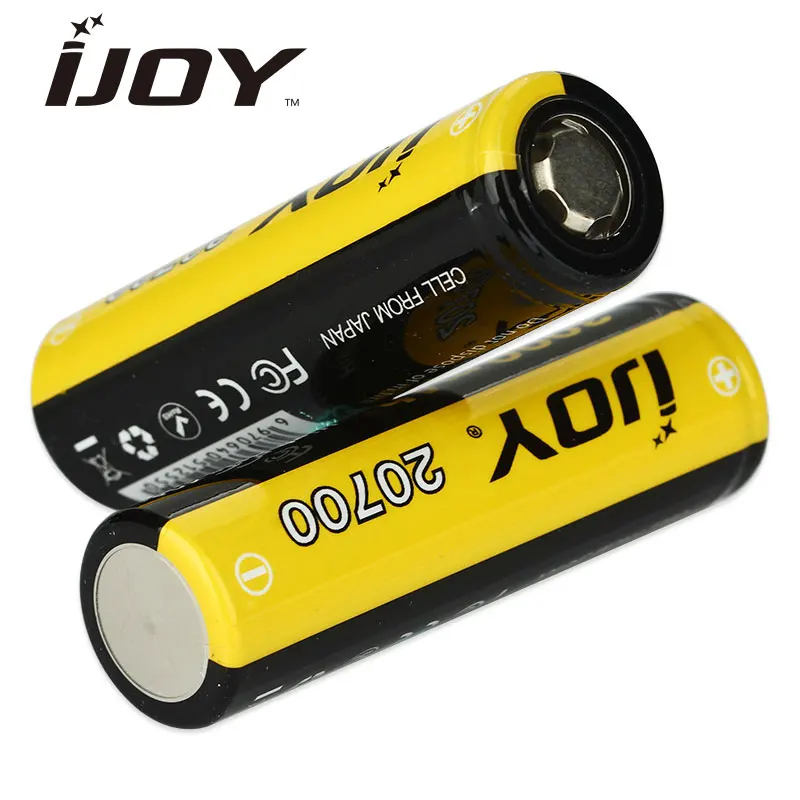 

100% Original IJOY 20700 3000mAh High Drain Rechargeable Battery 40A for most 20700 regulated and mechanical MODs e-cig battery