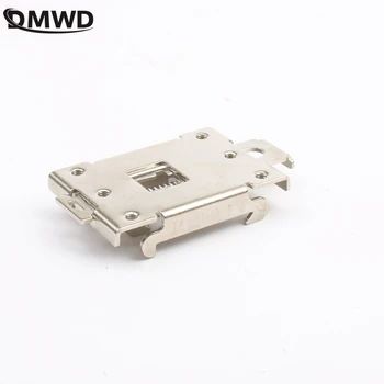 

1PCS single phase SSR 40DA 25DA AA DD 35MM DIN rail fixed solid state relay clip clamp