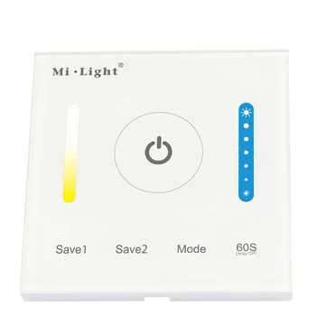 

Milight P2 Smart Panel Controller DC12-24V Wireless 2.4GHz Led Bulb Controller 5A/Channel 9 Color Changing Mode Led Controller