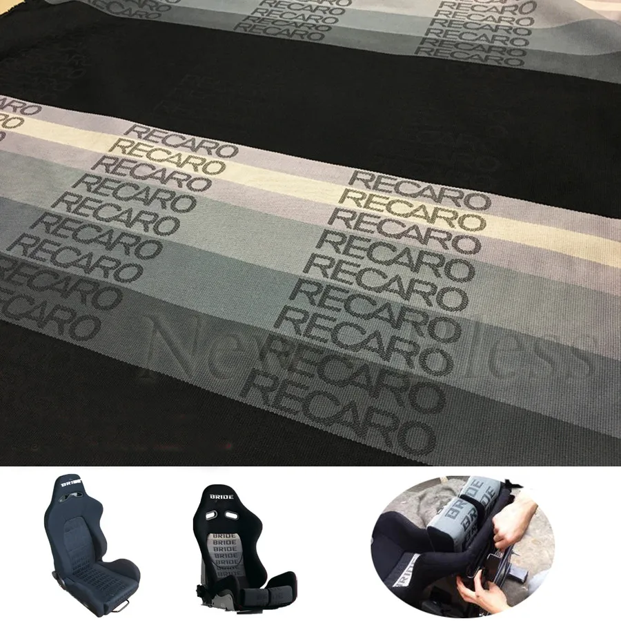 EDBETOS RACING JDM BRIDE Racing Car Seats Fabric bride Fabric Recaro
