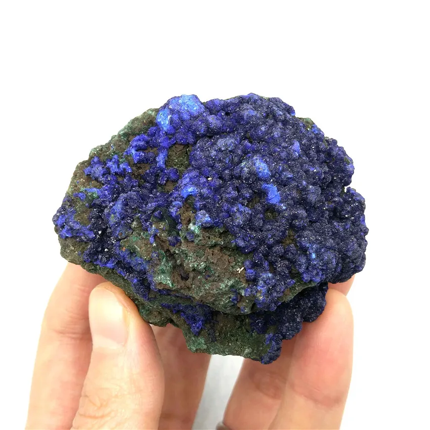 

135g Natural Raw Blue Azurite Green Malachite Rough Mineral Healing Stone Specimen Gift Home Decoration Chakra Healing Stone