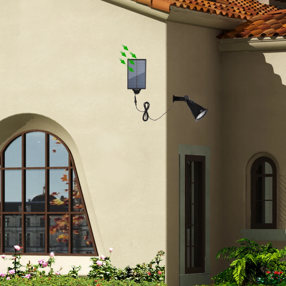 Pacote de Segurança Solares para Jardim do Pátio do Jardim Luzes de Parede Led ao ar Khlitec Solar Focos Livre Paisagem Luzes Lâmpadas Ajustável 2 11 para Jardim Do Pátio Do Jardim Lâmpadas Luzes de Parede Ajustável