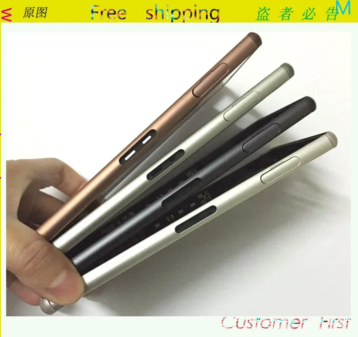 

Original New case for Sony Xperia Z3 D6603 D6643 D6653 case Front Housing LCD Frame Bezel Plate