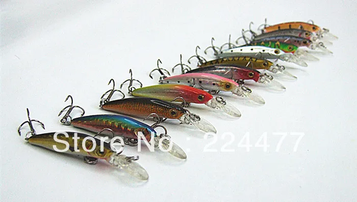  2g/4cm Sinking Type Minnow Lure Deep Swim Bait Fishing lure With China Hook