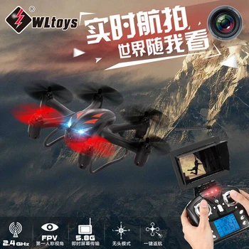 

WLtoys Q282G Q282 6-Axis Gryo 5.8G FPV 3D Roll RC Hexacopter with 2MP Camera RTF 2.4GHz