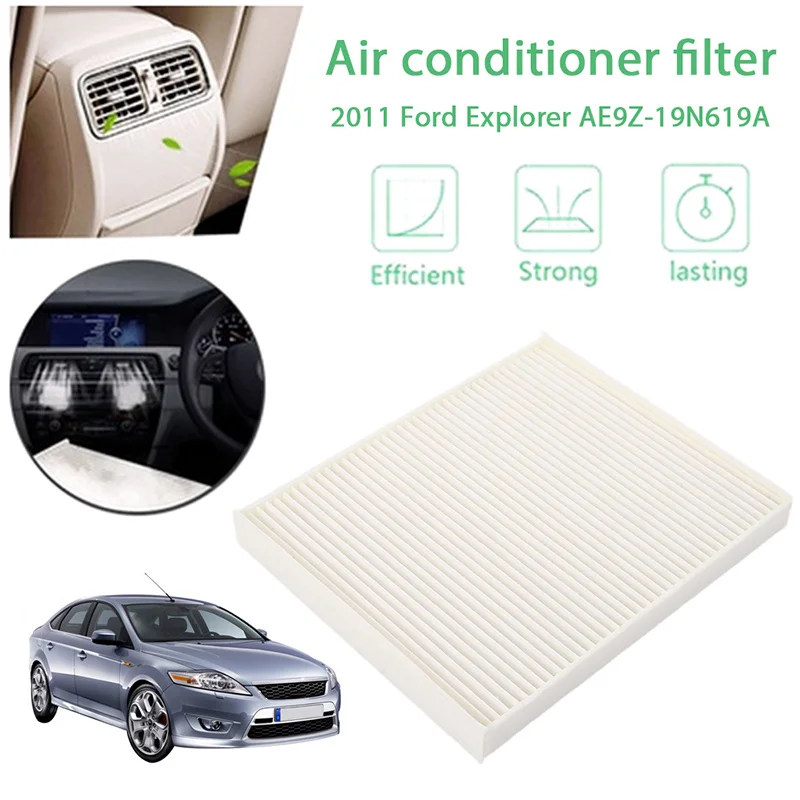 

Vehemo AE9Z-19N619A Cabin Air Filter Air Conditioner Vehicle Air Filter Filter Element Car Cabin Fiber Original Auto