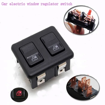 

1set With red light car window regulator double switch power window switch window refit switch