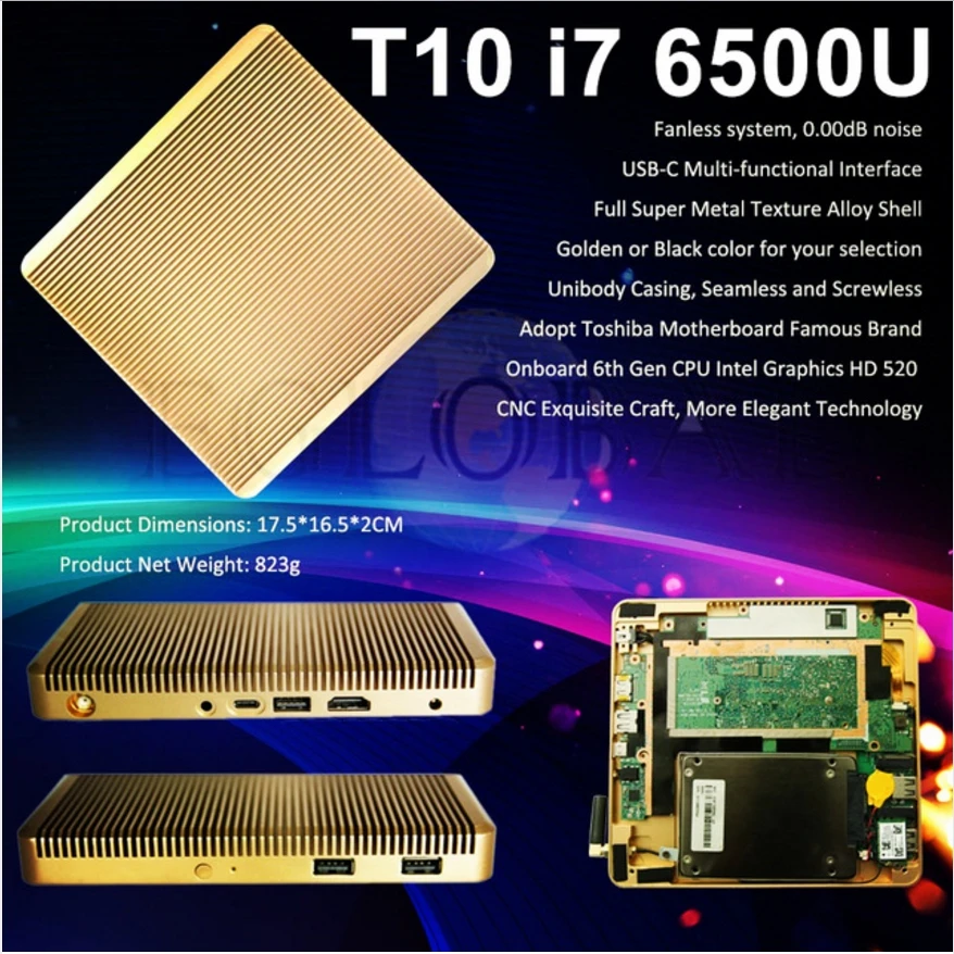 Lowest Price 2016 High Grade 6th Gen Skylake Windows Mini PC Intel Core i7 6500U Max 3.1GHZ Intel HD Graphics 520 Micro Gaming Computer HTPC Lowest Price 2016 High Grade 6th Gen Skylake Windows Mini PC Intel Core i7 6500U Max 3.1GHZ Intel HD Graphics 520 Micro Gaming Computer HTPC