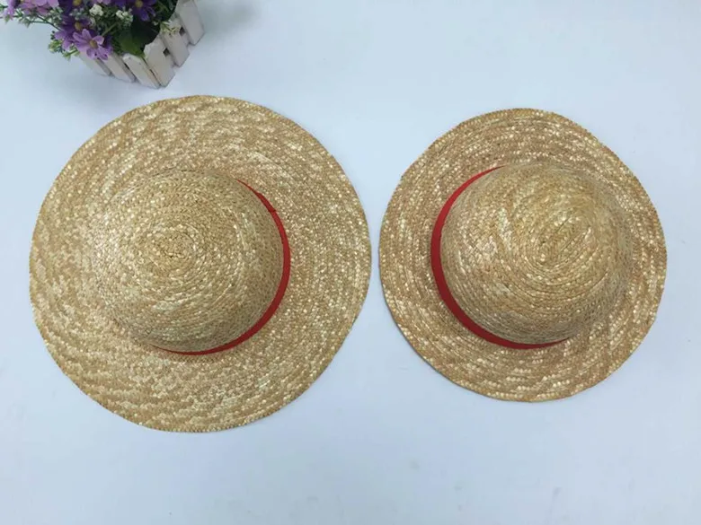 Луффи Аниме Косплей соломенная шляпа Луффи D-1455