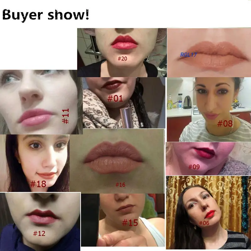 O. TWO. O 20 шт./набор, брендовая губная помада для макияжа, популярная матовая водостойкая губная помада для губ, долговечная губная матовая губная косметика, набор