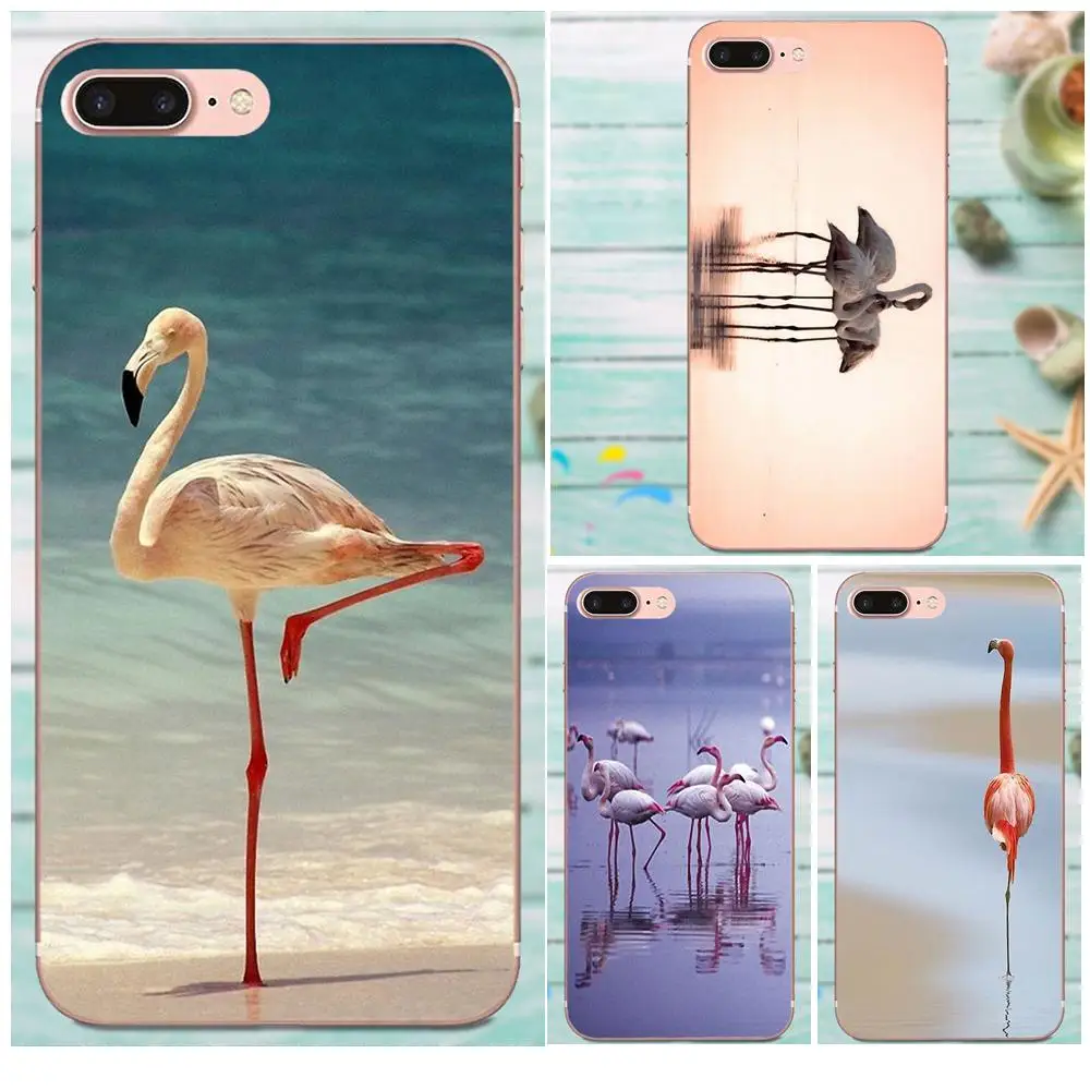 Мягкий ТПУ милый чехол для Galaxy J1 J2 J3 J330 J4 J5 J6 J7 J730 J8 2015 2016 2017 2018 мини про Фламинго Мир