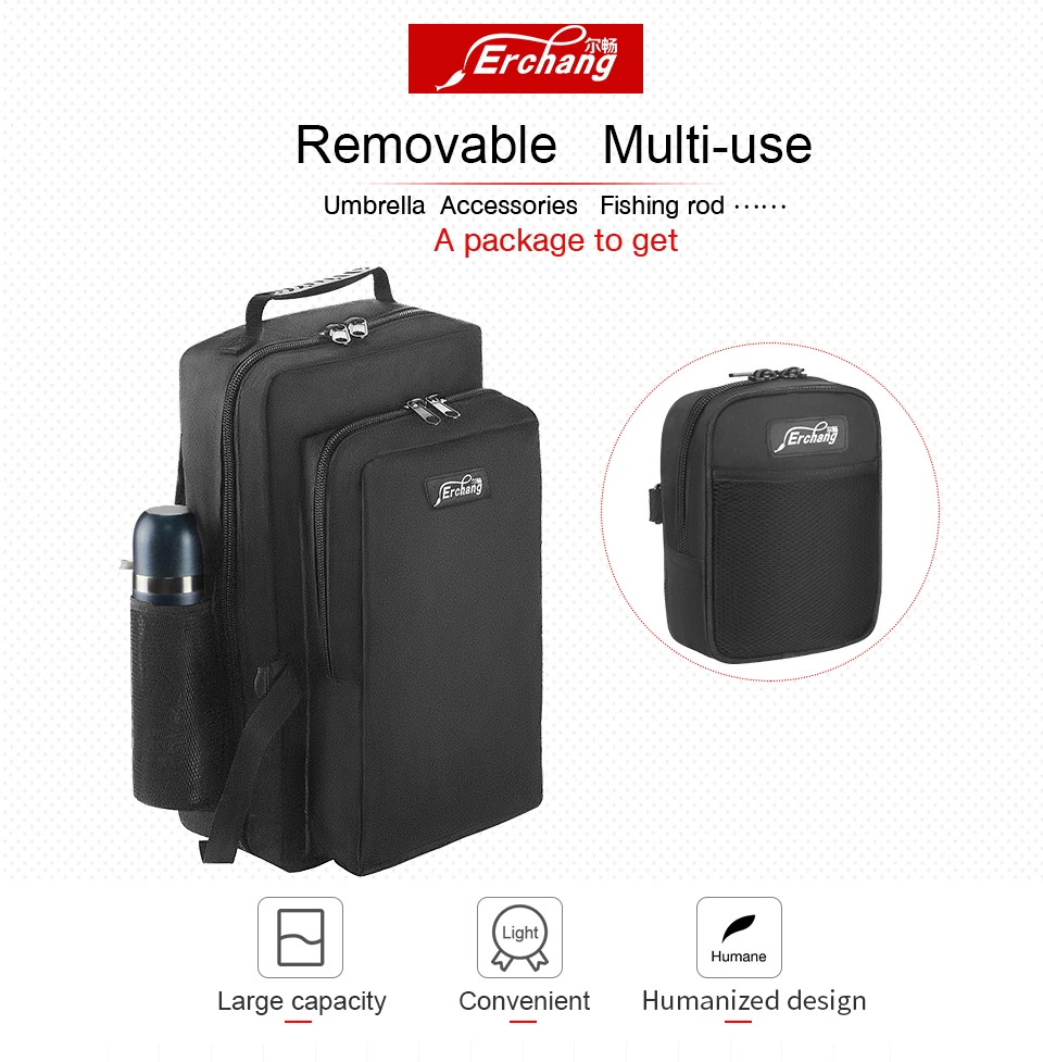 Camo dos Homens Dois em um Mochila ao ar Bolsa de Pesca Erchang Mochila Militar Lazer Esportes Livre Grande Capacidade Multifuncional Esporte 18 Erchang camo dos homens mochila militar lazer