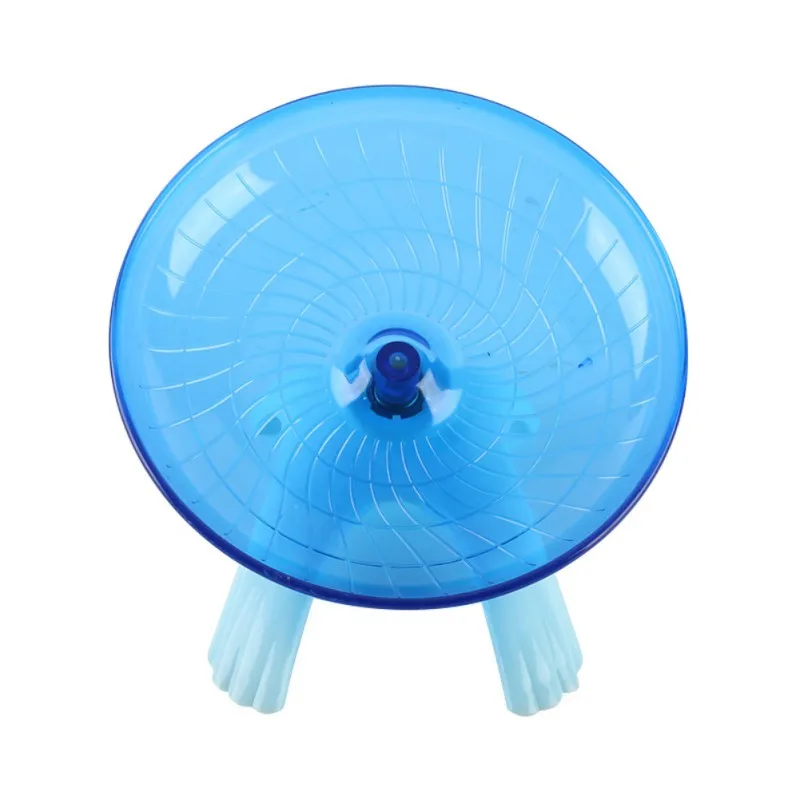 18 см диаметр Хомяк Мышь пластик бесшумный дизайн НЛО форма диск для бега летающая тарелка для домашних упражнений спортивные беговые колеса - Цвет: L