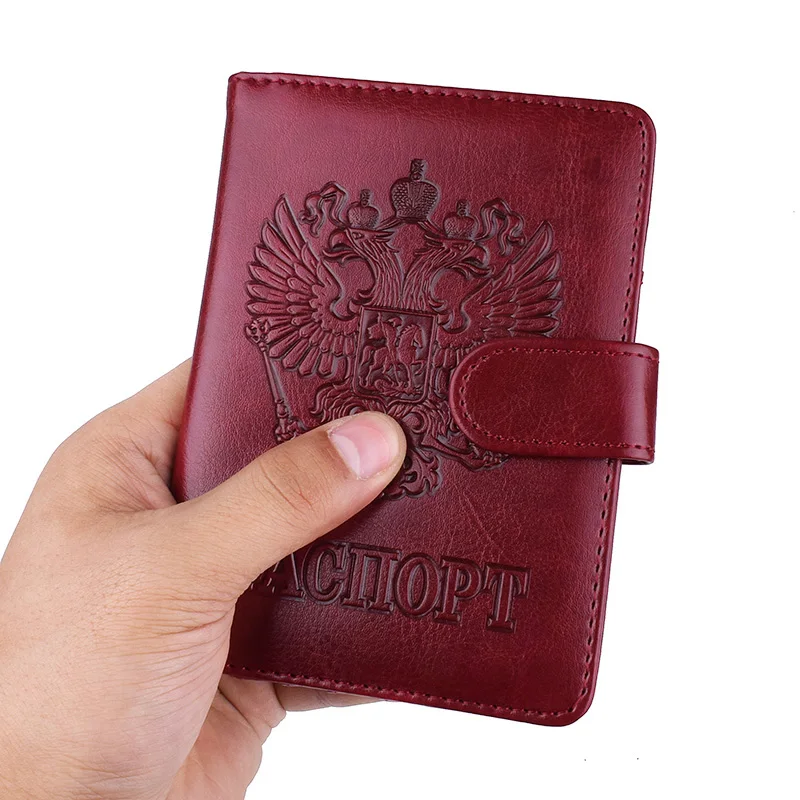 Обложка для паспорта, русский стандарт, держатель для карт ID для мужчин и женщин, Обложка для паспорта, папка для билетов, чехол для карт, кошелек для путешествий