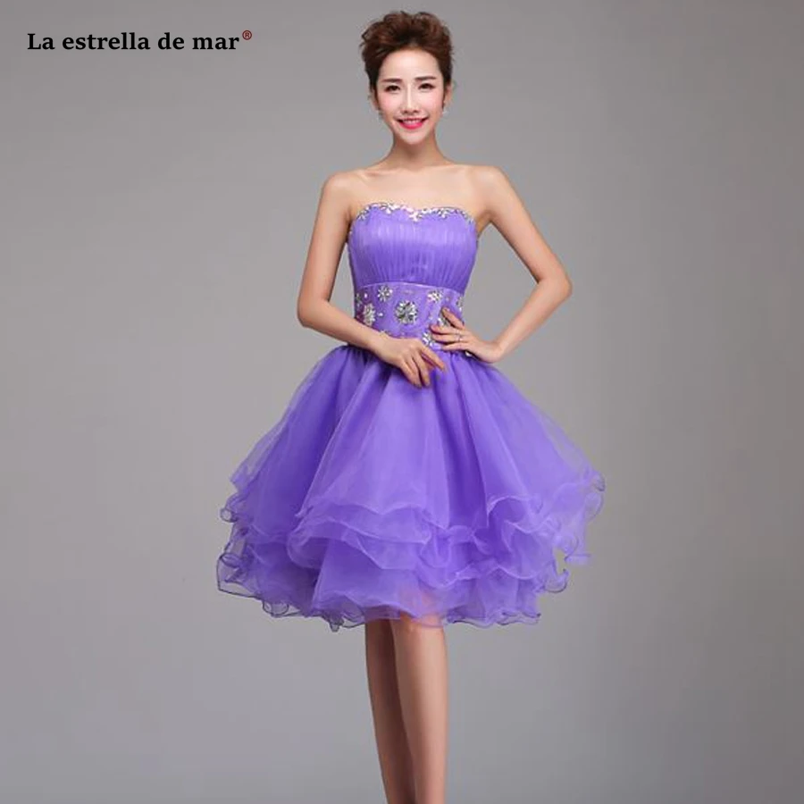 peach and lilac bridesmaid dresses