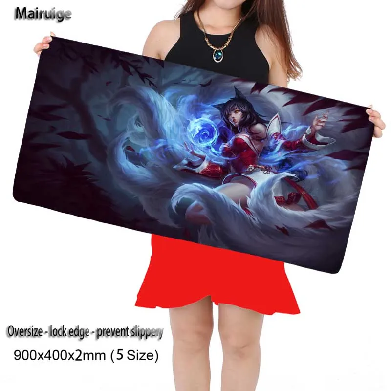 

League of Legends Large700*300mm Speed Locking Edge Keyboards Mat Rubber Gaming Mousepad Desk Mat for Cs Go Overwatch DOTA2