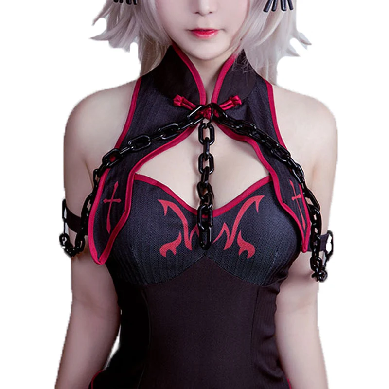 Индивидуальный размер большой заказ Jeanne d'Arc Alter костюм для косплея cheongsam chipao