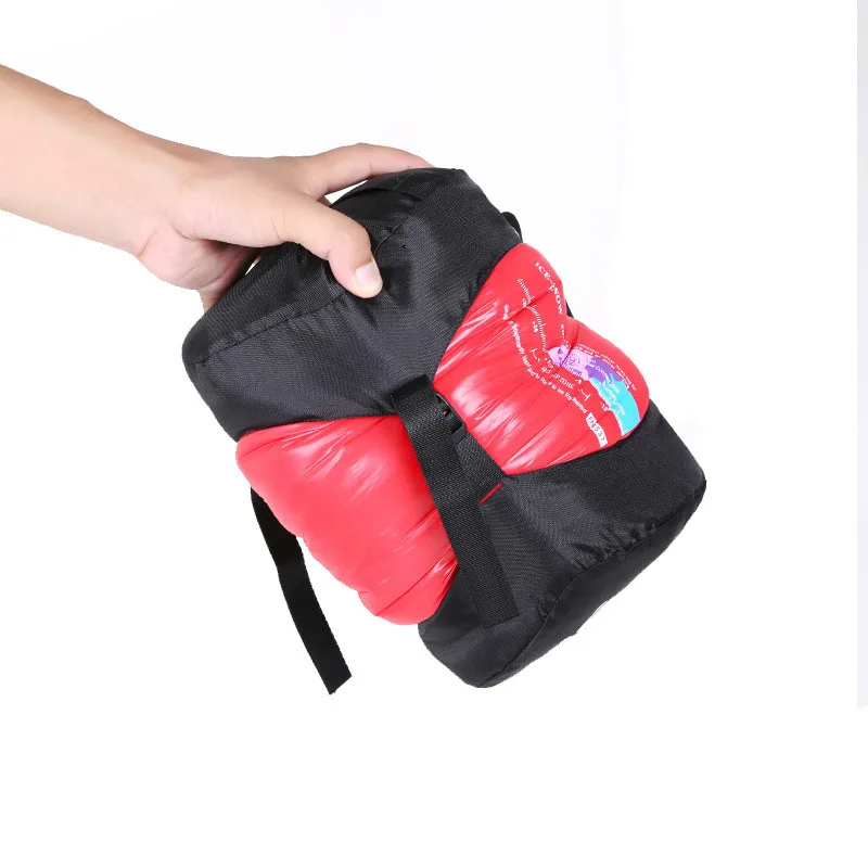 Outdoor Sleeping Bag Ultralight Waterproof 400g Duck Down Keep Wwarm Portable Camping Picnic Fishing Riding Hiking Equipment