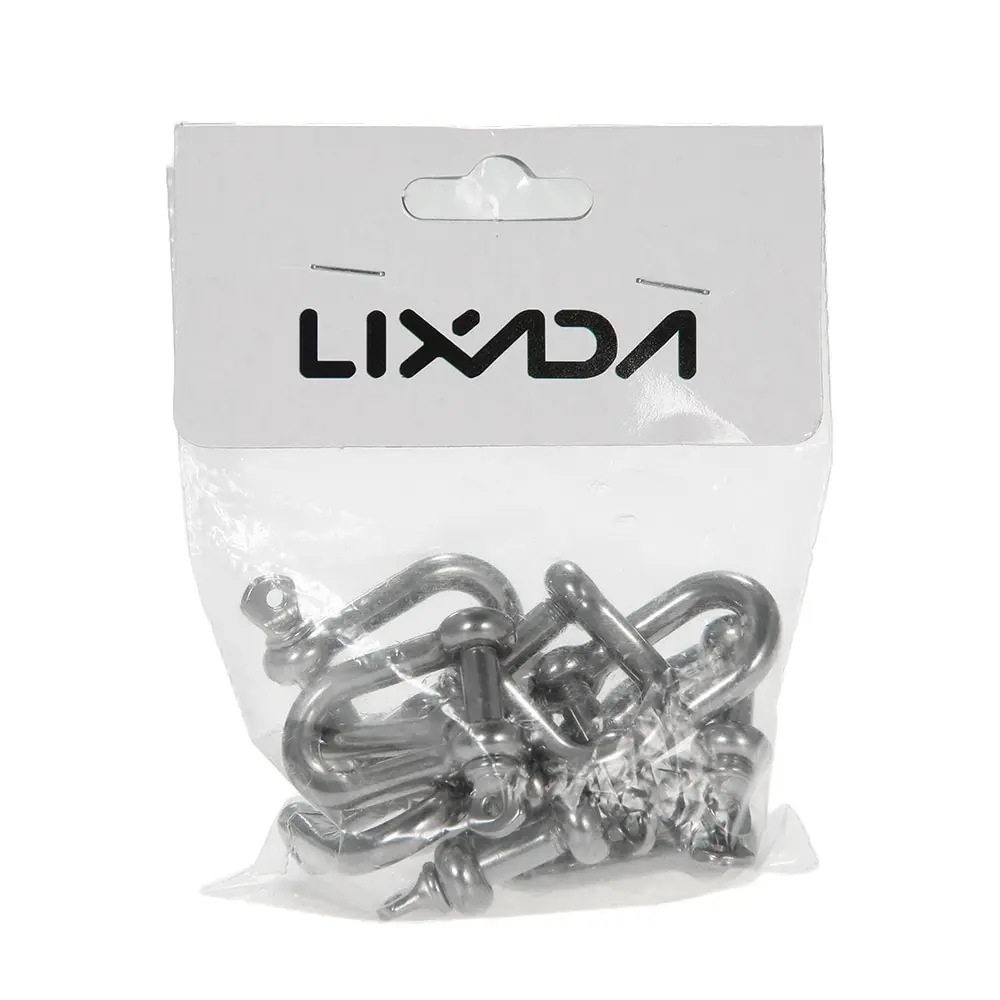 Lixada 10 шт./лот U образная Скоба из нержавеющей стали регулируемый якорь наружный