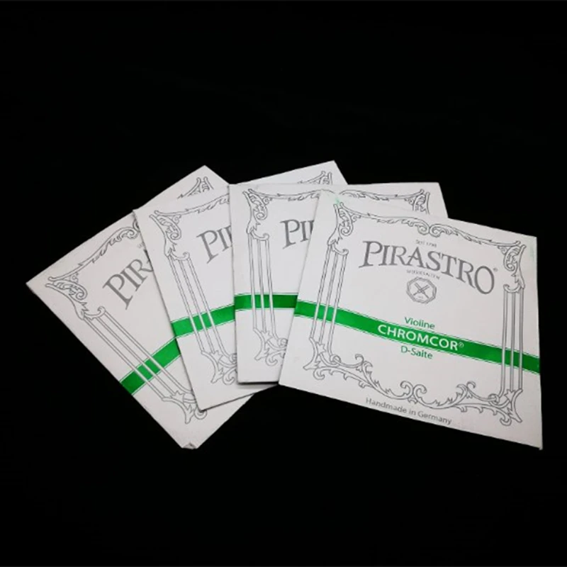 Full Set Pirastro Chromcor 4/4 Violin Strings Set (319020) Steel Core