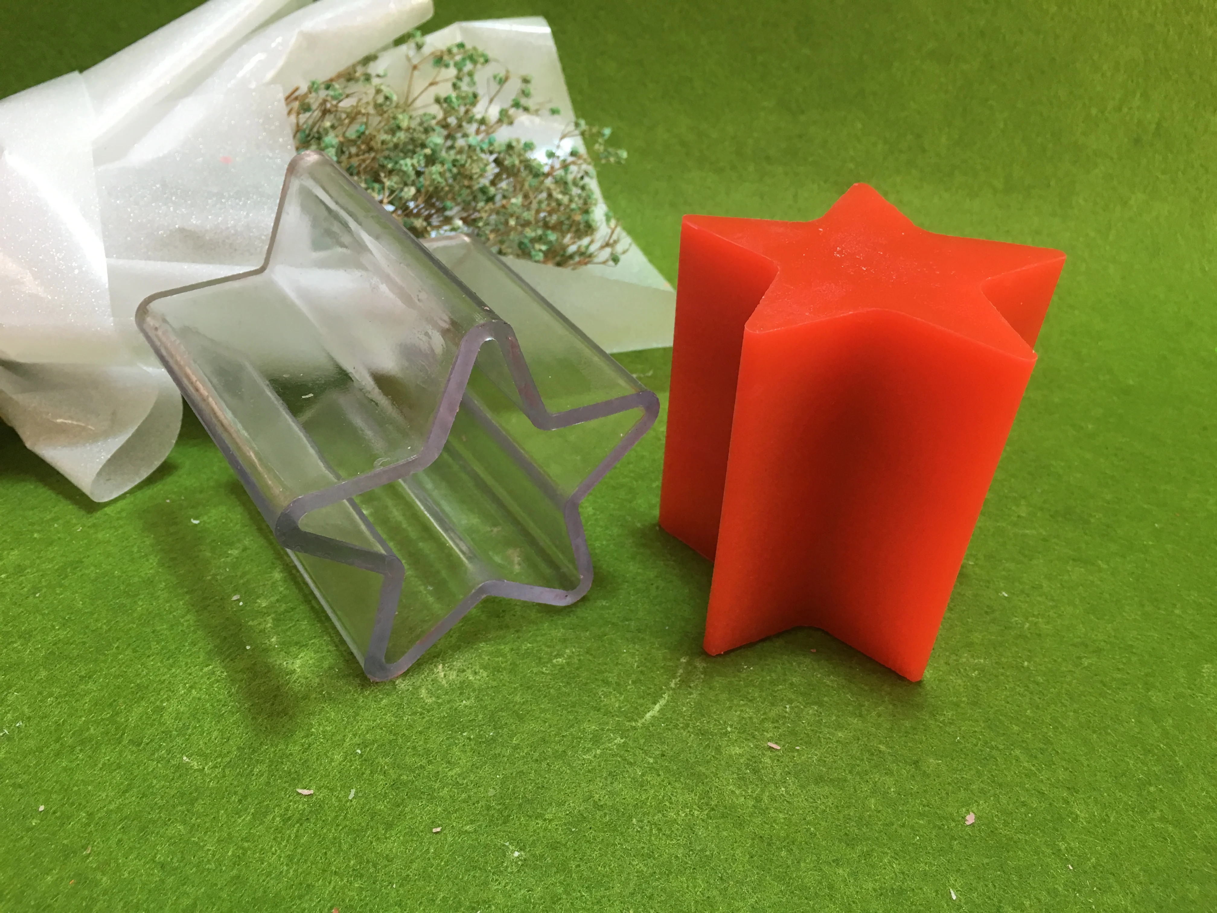 DIY star diameter 4.8cm candle making candle mold,High temperature